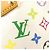 Louis Vuitton Multicolor Alma PM Handtasche Weiß Mehrfarben - Ansicht 5