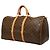 Borsa Boston Louis Vuitton Monogram Keepall 55 Marrone - vista 2