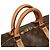 Borsa Boston Louis Vuitton Monogram Keepall 55 Marrone - vista 9