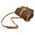 Borsa a tracolla Louis Vuitton Monogram Saumur 30 Marrone - vista 4
