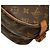 Borsa a tracolla Louis Vuitton Monogram Saumur 30 Marrone - vista 5