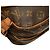 Borsa a tracolla Louis Vuitton Monogram Saumur 30 Marrone - vista 8