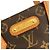 Borsa Louis Vuitton Monogram Wilshire PM Marrone - vista 6