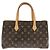 Borsa Louis Vuitton Monogram Wilshire PM Marrone - vista 2