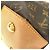 Borsa Louis Vuitton Monogram Wilshire PM Marrone - vista 3