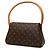 Bolsa Louis Vuitton Monogram Mini Looping Marrom - vista 2