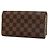 Louis Vuitton Damier Portefeuille Sarah Long Wallet Marrone - vista 2