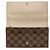 Louis Vuitton Damier Portefeuille Sarah Long Wallet Marrone - vista 4