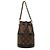 Louis Vuitton Monogram Canoe Handtasche Braun Schwarz - Ansicht 2