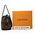 Louis Vuitton Monogram Canoe Handtasche Braun Schwarz - Ansicht 6