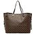 Borsa Tote Louis Vuitton Damier Neverfull GM Marrone