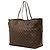 Borsa Tote Louis Vuitton Damier Neverfull GM Marrone - vista 2