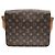 Borsa a tracolla Louis Vuitton Monogram Cartouchiere Marrone - vista 2