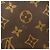 Louis Vuitton Monogram Keepall Boston Tasche Braun - Ansicht 3