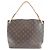 Borsa a tracolla Louis Vuitton Monogram Graceful PM M43701 Marrone Beige - vista 2