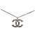 Collana con pendente Chanel Coco Mark 100th Anniversary Argento - vista 2