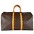 Louis Vuitton Keepall 45 Boston Bag Brown Monogram