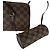 Borsa Louis Vuitton Damier Papillon Marrone Damier ebene - vista 11
