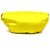 Borsa Sling Bottega Veneta in raso giallo - vista 3