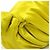 Borsa Sling Bottega Veneta in raso giallo - vista 7