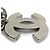 Bracciale con charm Chanel in nero e gunmetal Metallico - vista 3