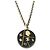 Timeless Collana Chanel Coco Mark Nero D'oro