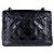 Borsa a tracolla Chanel Matelassé in pelle d'agnello Nero - vista 3