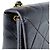 Borsa a tracolla Chanel Matelassé in pelle d'agnello Nero - vista 6
