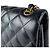 Timeless Borsa a tracolla Chanel Matelassé Double Flap Nero - vista 5