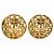 Orecchini a clip Chanel Gold D'oro