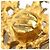 Orecchini a clip Chanel Gold D'oro - vista 8