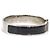 Hermès Pulsera Rígida Hermes Clic Clack Negro Plata - vista 2