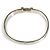 Hermès Pulsera Rígida Hermes Clic Clack Negro Plata - vista 5