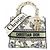 Borsa Christian Dior TOILE DE JOUY MEXICO Bianco Multicolore