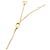 Collana Christian Dior Claire Di Lune Bianco D'oro - vista 4