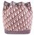 Borsa a tracolla Christian Dior DIOR OBLIQUE M1693DTZP Bordò - vista 2