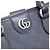 Borsa Gucci Ophidia Nero Blu navy - vista 4