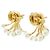 Orecchini a lobo Gucci 815292 I4620 Bianco D'oro - vista 2