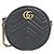 Borsa a tracolla Gucci GG Marmont 550154 0OLET Nero