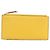 Monedero Gucci de piel amarilla Amarillo