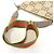 Bolsa de Ombro Gucci GG Canvas Marrom Camelo - vista 6