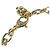 Bracciale con ciondoli Gucci Gold D'oro - vista 4