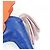 Hermès Hermes Rodeo Pegasus Accessory Bag Charm MM 083011CA Blu Arancione - vista 4