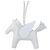 Hermès Hermes Rodeo Pegasus Bag Charm Bianco Blu - vista 2