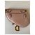 Borsa Dior Saddle Pouch Pelle Rosa Beige - vista 2