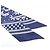 Hermès Hermes Les Leopards Bandana Twilly Scarf Muffler Bianco Blu - vista 2