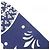 Hermès Hermes Les Leopards Bandana Twilly Scarf Muffler Bianco Blu - vista 4