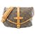Borsa a tracolla Louis Vuitton Monogram Saumur Marrone