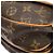 Borsa a tracolla Louis Vuitton Monogram Saumur Marrone - vista 2