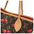 Borsa Louis Vuitton Monogram Cherry Neverfull MM Marrone - vista 6